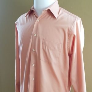 Arrow Mens Dress Shirt Sateen 15.5 34/35